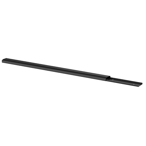 [6956745166324] Brateck Plastic Cable Cover - 750mm Material: Polyvinyl Chloride(PVC) Dimensions 60x20x750mm - Black (LS)
