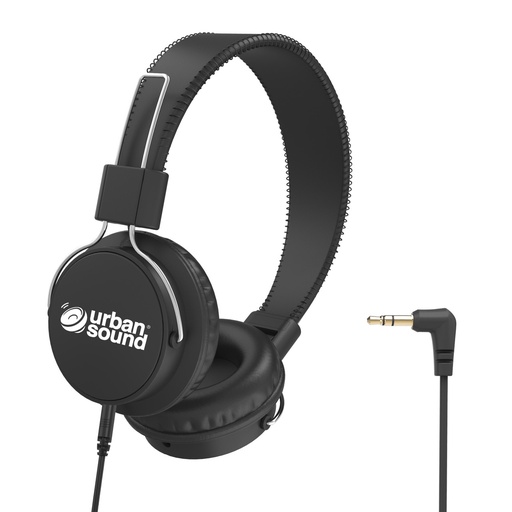 [4895117955307] Verbatim Urban Sound Kid’s Headphones, Volume limiting for ear protection. Lightweight 1.2M, Gold plated 3.5mm Jack. High Quality, Ambient Awareness