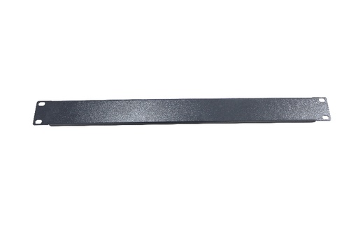 [ACC-BLANK-1U] LDR 1U 19" Blanking Panel - Rack Mountable 19" - Black Metal Construction