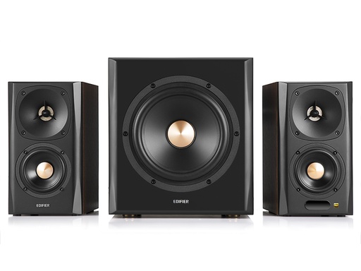[6923520266180] Edifier S360DB Active Bluetooth 5.1 Speakers with 8 inch Wireless Sub 3.5mm/Optical/Coaxial/Bluetooth with Remote Control