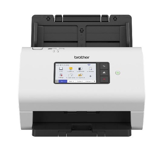 [4977766814812] Brother ADS-4900W ADVANCED DOCUMENT SCANNER High Speed (60pp) network scanner, w/ 10.9cm  touchscreen LCD  WiFi (2.4G/5G)