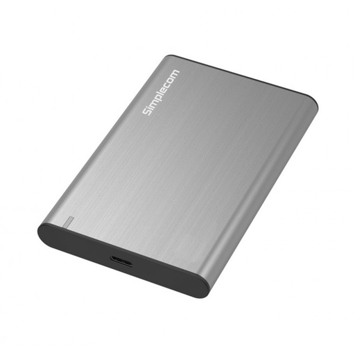 [9350414001768] Simplecom SE221 Aluminium 2.5'' SATA HDD/SSD to USB 3.1 Enclosure Grey