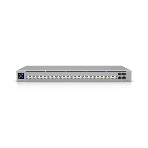 [NHU-USW-Pro-HD-24] Ubiquiti Pro HD 24, Professional-grade, Layer 3 Etherlighting Switch,(2) 10 GbE, (22) 2.5 GbE, (4) 10G SFP+ Ports, 2 Yr Warr