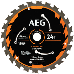 [ACSB184T24] ACSB184T24 184MM 24 Tooth Circular Saw Blade